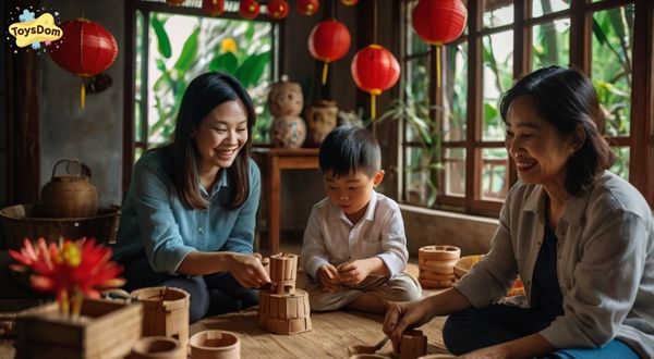 Làm các loại đồ chơi dân gian tại nhà